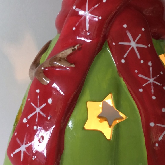 10” Christmas Snowman Holiday Decor Lightening - Picture 4 of 14